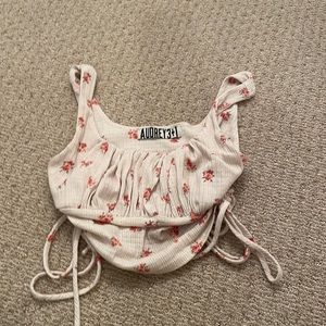 Audrey 3+1 Stretchy Floral Top